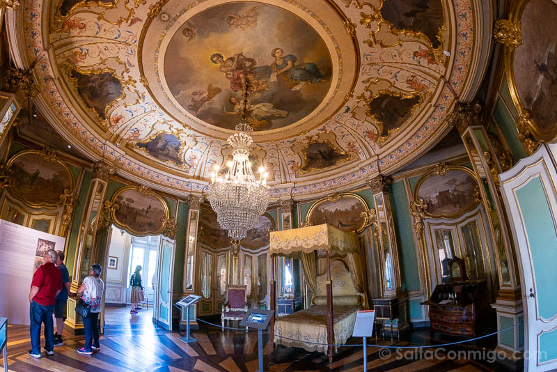 Palacio de Queluz Portugal Sala Redonda Pedro IV