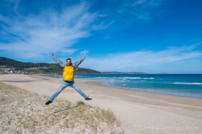 Playas Costa da Morte Praia Baldaio Salto