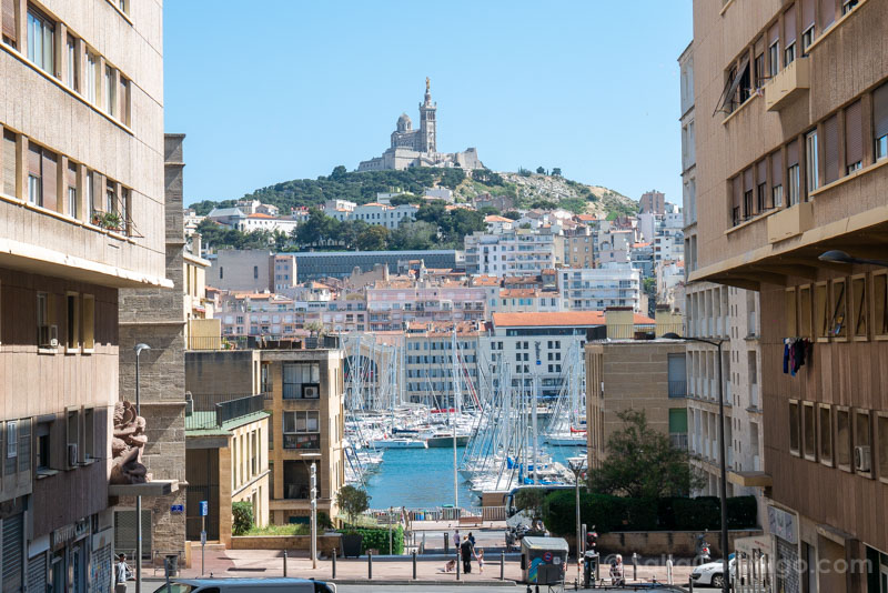 Que Ver en Marsella Vista Notre-Dame de la Garde Vieux Port