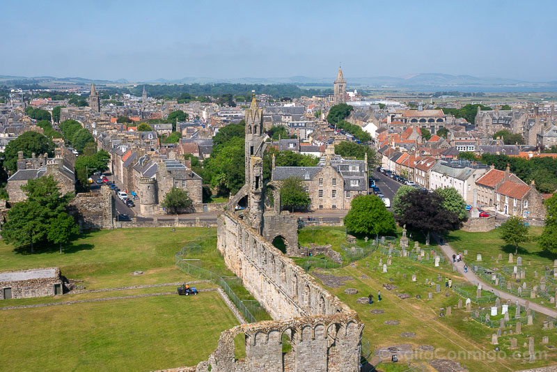 Que Ver en St Andrews Catedral Torre St Rules