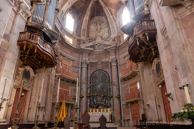 Basilica de Mafra Lisboa Portugal Altar