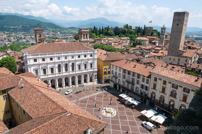 Miradores Bergamo Torre Civica Piazza Vecchia
