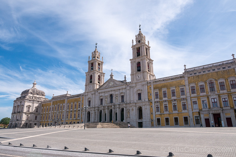 Palacio de Mafra Lisboa Portugal Fachada Sur