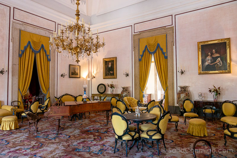 Palacio de Mafra Lisboa Portugal Sala Musica