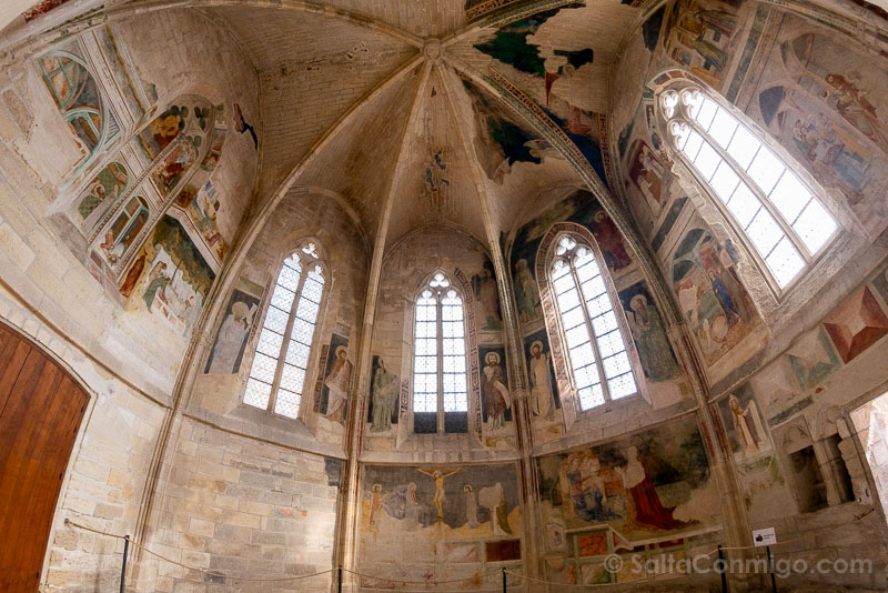 Que Ver en Villeneuve-les-Avignon Cartuja Capilla Frescos