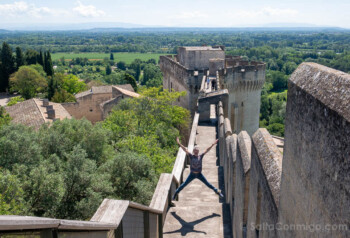 Que Ver en Villeneuve-les-Avignon Muralla Salto