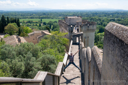 Que Ver en Villeneuve-les-Avignon Muralla Salto