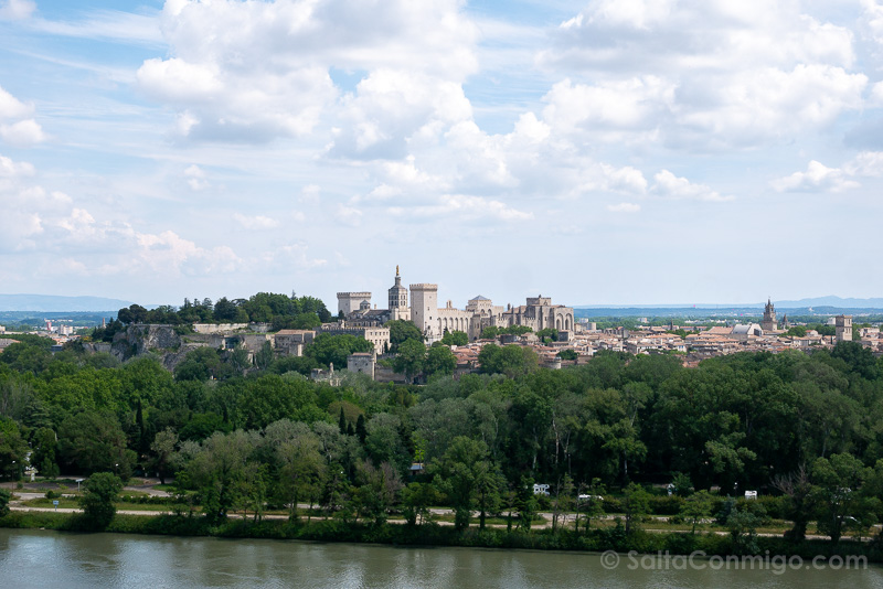 Que Ver en Villeneuve-les-Avignon Tour Philippe-le-Bel Vistas