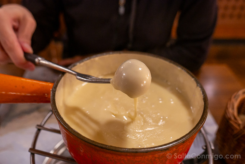 Comer en Canton de Friburgo Bulle Le Fribourgeois Fondue