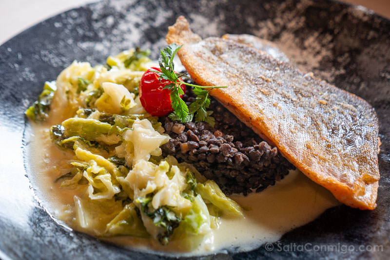 Donde Comer en Zurich Fischerstube Zurihorn Trucha Alpes Lentejas