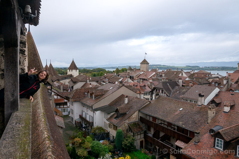 Que Ver en Canton de Friburgo Murten Camino Ronda Sara