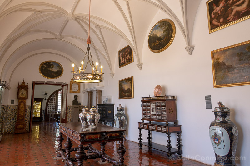 Que Ver en Cascais Museu Condes Castro Guimaraes Sala