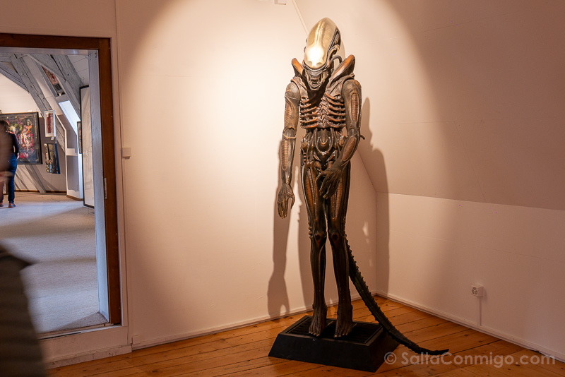 Que Ver en Gruyeres Museo H. R. Giger Xenomorfo