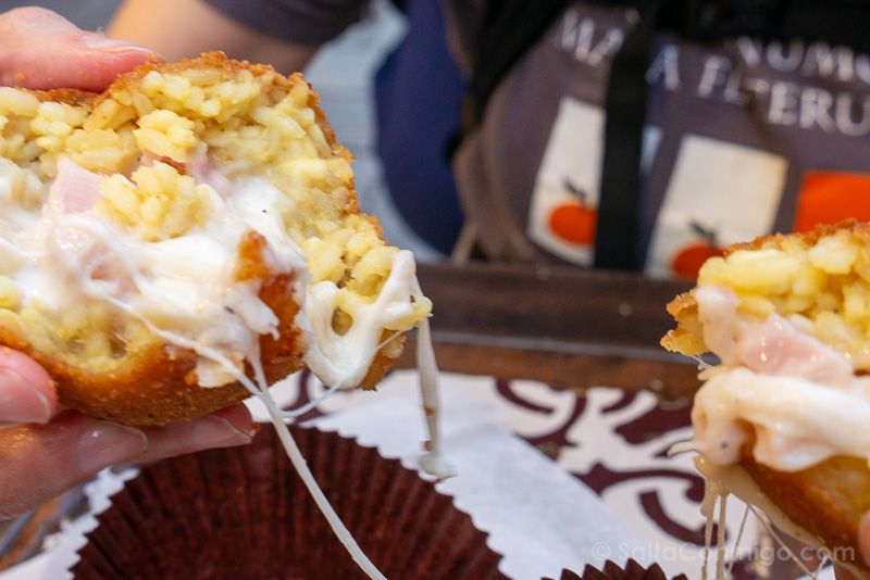 Comer en Palermo Ke Palle Arancina Abburro