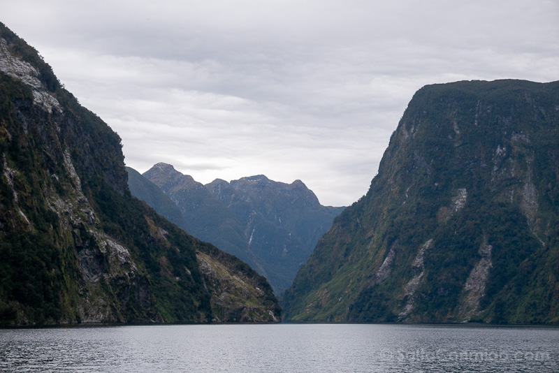 Doubtful Sound Nueva Zelanda Angosto
