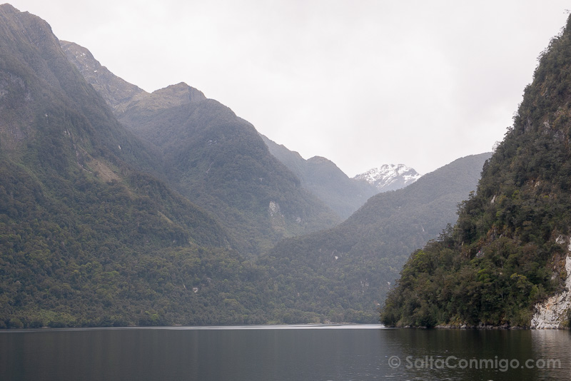 Doubtful Sound Nueva Zelanda Niebla