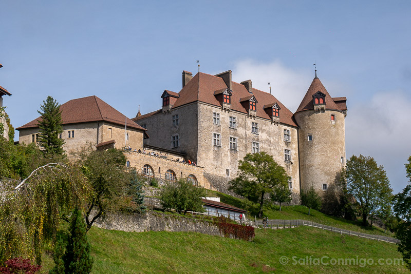 Que Ver en Gruyeres Vista Castillo