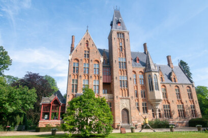 Castillo de Loppem Flandes Belgica Salto