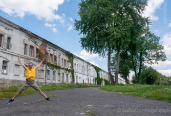 Fortaleza Modlin Polonia Patio Salto