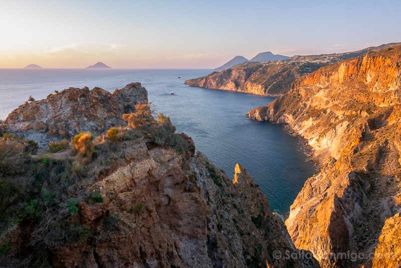 Que Ver en las Islas Eolias Lipari Panorama