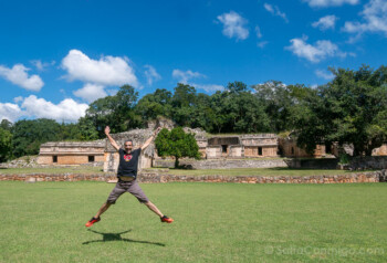 Ruta Puuc Labna Palacio Salto
