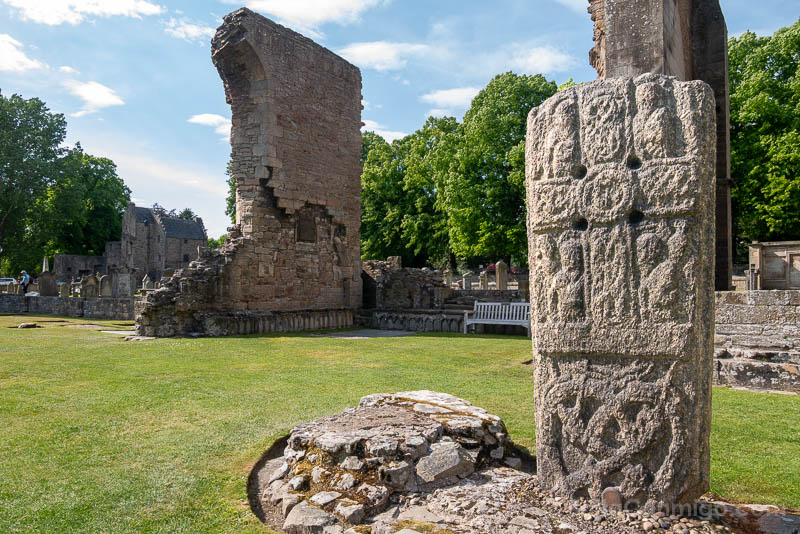 Catedral de Elgin Escocia Cruz Picta