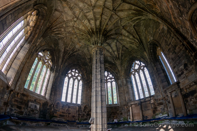 Catedral de Elgin Escocia Sala Capitular