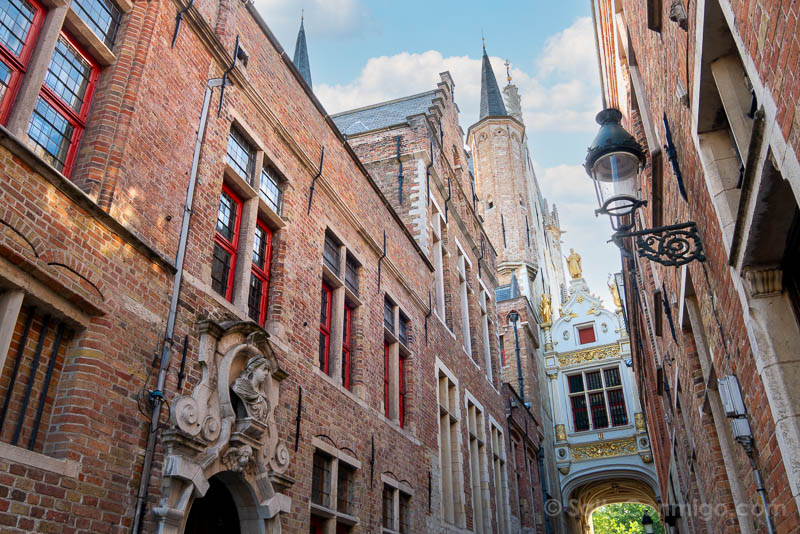Que Ver en Brujas Callejon Asno Ciego Blinde-Ezelstraat