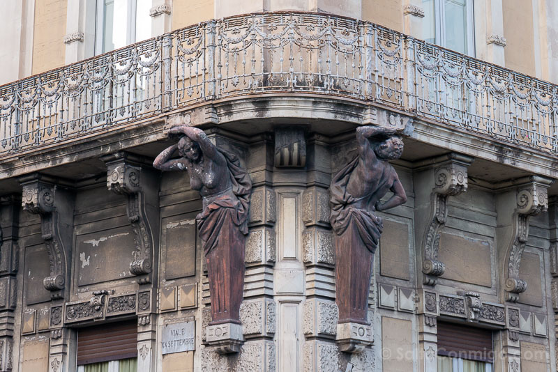 Que Ver en Catania Via XX Settembre Palazzo Monaco