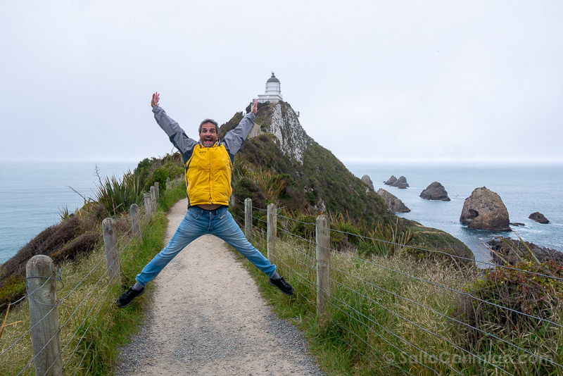 Southern Scenic Route Nueva Zelanda Nugget Point Lighthouse Salto