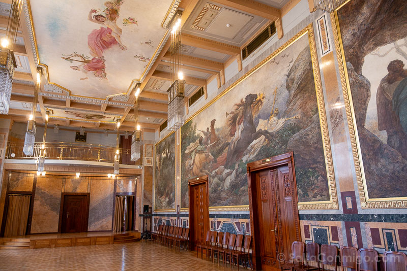 Casa Municipal de Praga Obecni Dum Salón Palacký