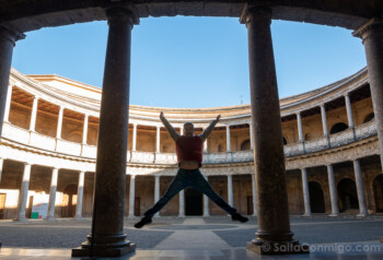 Gratis en Granada Palacio Carlos V Alhambra Salto
