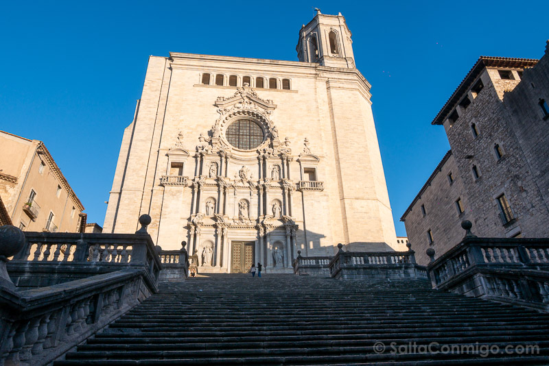 Que Ver en Girona Ciudad Catedral Escaleras