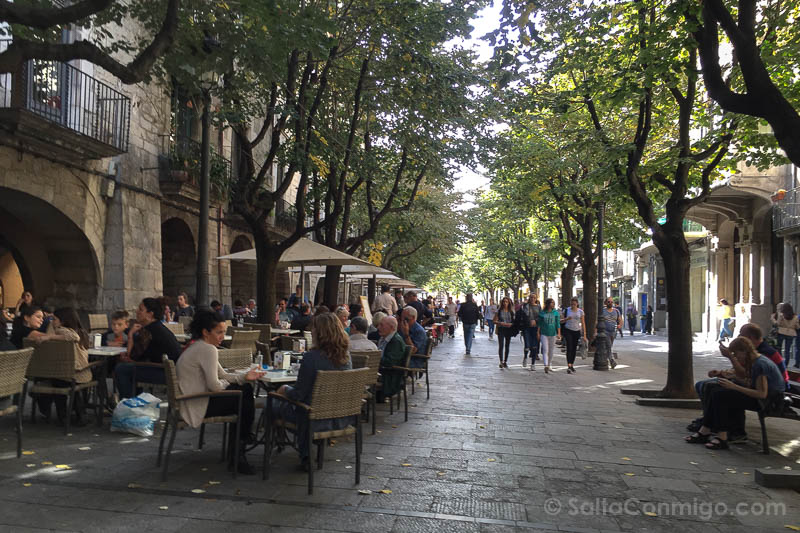 Que Ver en Girona Ciudad Rambla Llibertat