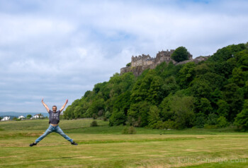 Castillo Stirling Escocia Vista Salto