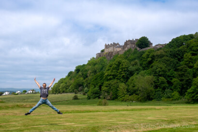 Castillo Stirling Escocia Vista Salto