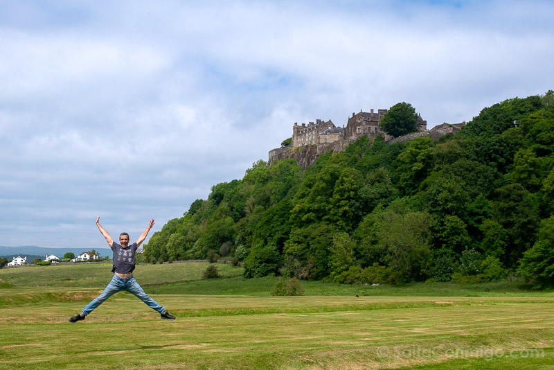 Castillo Stirling Escocia Vista Salto
