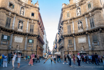 Rutas Sicilia Palermo Quattro Canti Salto