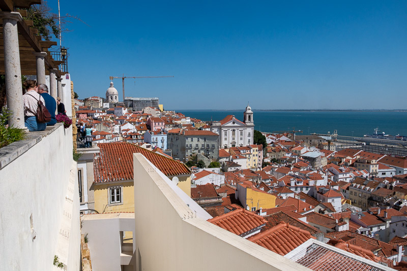 Miradores de Lisboa Santa Luzia Vista