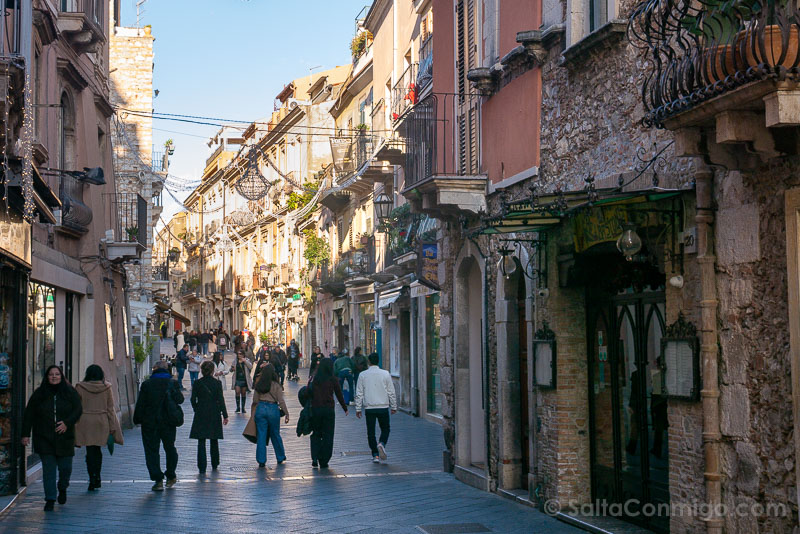 Que Ver en Taormina Corso Umberto