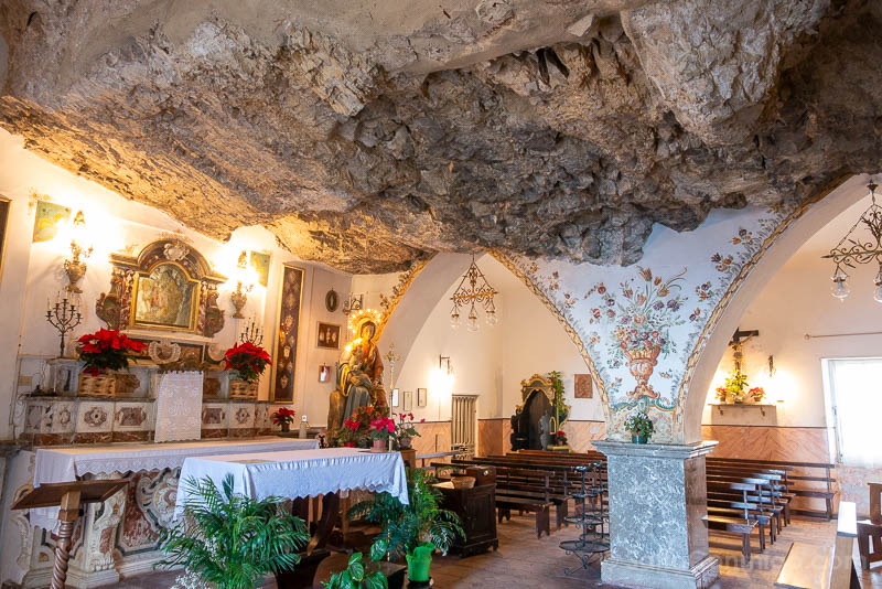 Que Ver en Taormina Santuario Virgen Roca
