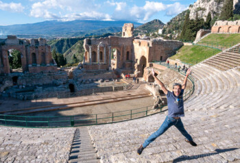 Que Ver en Taormina Teatro Antiguo Salto