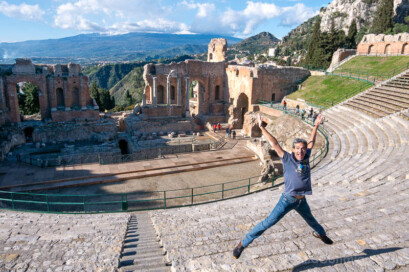 Que Ver en Taormina Teatro Antiguo Salto