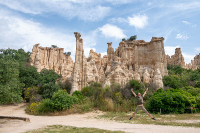 Ruta Tren Occitania Francia Orgues d'Ille-sur-Tet Salto