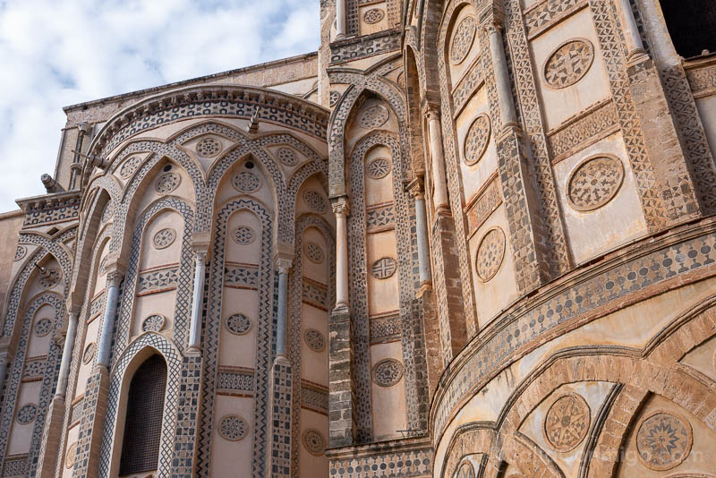 Catedral de Monreale Sicilia Abside Exterior