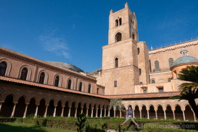 Catedral de Monreale Sicilia Claustro Benedictino Salto