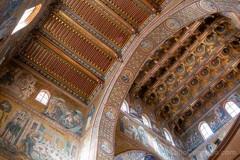 Catedral de Monreale Sicilia Ultima Cena Artesonado