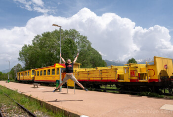 Tren Amarillo Train Jaune Occitania Francia Salto