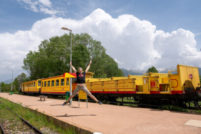 Tren Amarillo Train Jaune Occitania Francia Salto