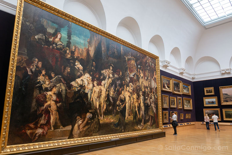 Museos de Hamburgo Hamburger Kunsthalle Sala